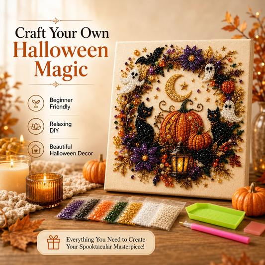BooHaus | Halloween Crystal Art Kit