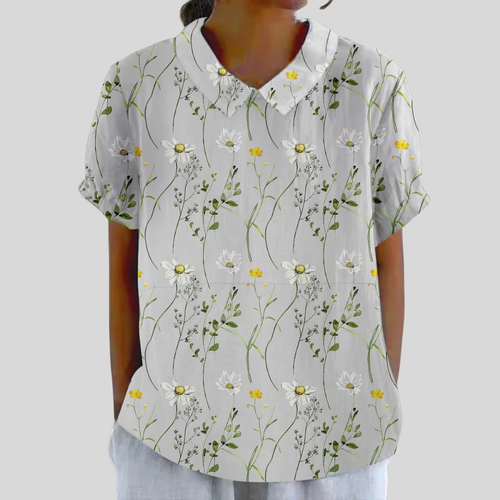 Aurore | Bohemian Wild Daisy Top