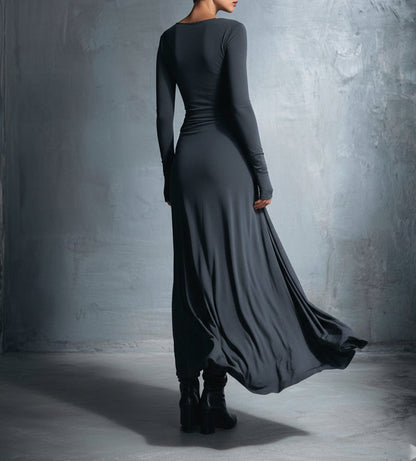 Mildred · Maxi dress with side knot