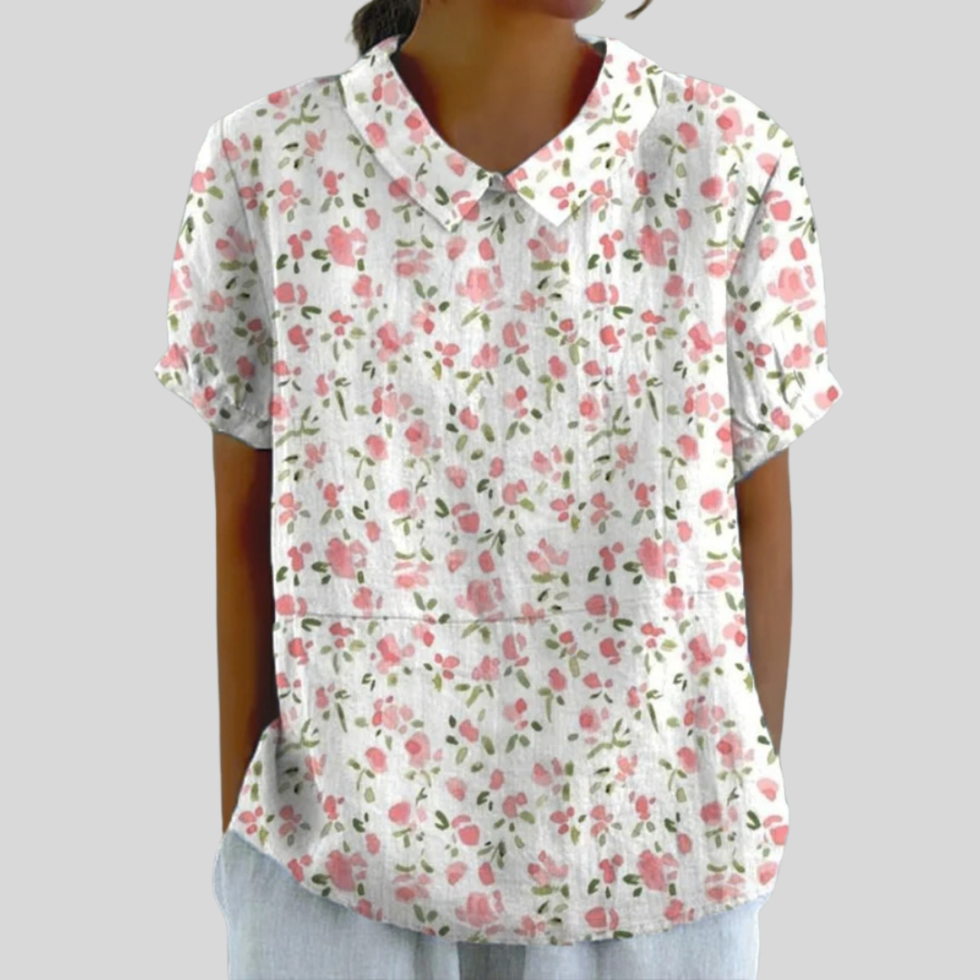 Juliette | Floral Mini Blouse