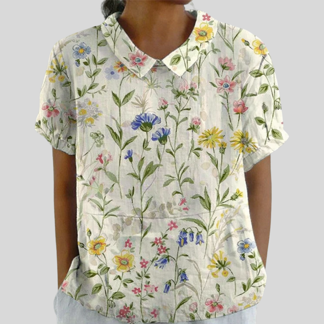 Melody | Floral Country Chic Blouse