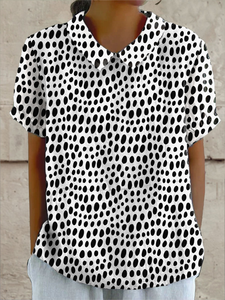 Lily | Polka Dot Print Blouse