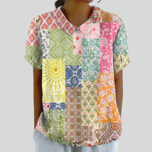Élina | Creative Patchwork Top