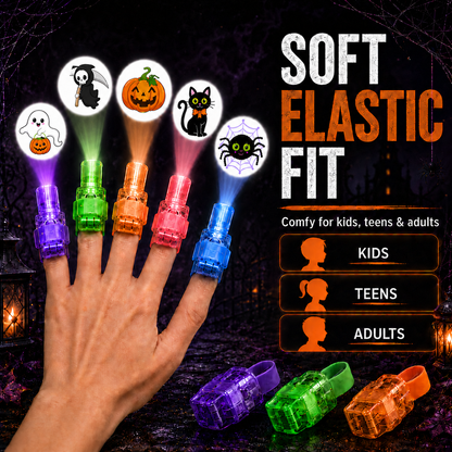 BooHaven | Halloween Finger Projector Lights