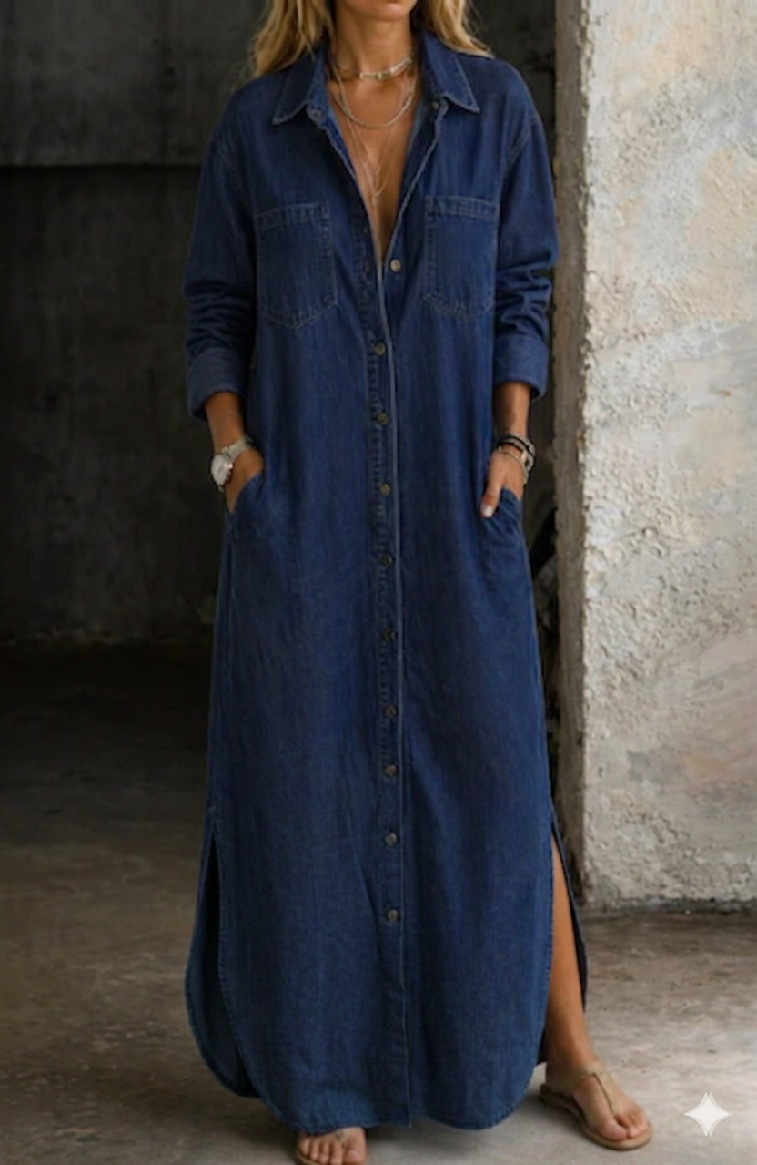 Delana | Button Down Dress