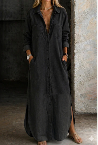 Delana | Button Down Dress