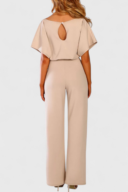 Evie™ - Wide-Cut Fluid Jumpsuit with Elegant Silhouette
