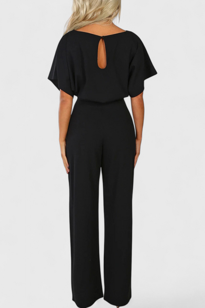 Evie™ - Wide-Cut Fluid Jumpsuit with Elegant Silhouette