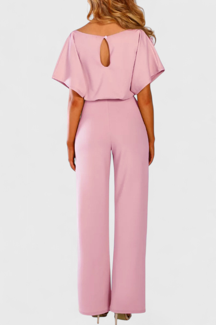 Evie™ - Wide-Cut Fluid Jumpsuit with Elegant Silhouette