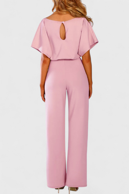 Evie™ - Wide-Cut Fluid Jumpsuit with Elegant Silhouette