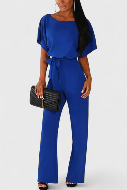 Evie™ - Wide-Cut Fluid Jumpsuit with Elegant Silhouette