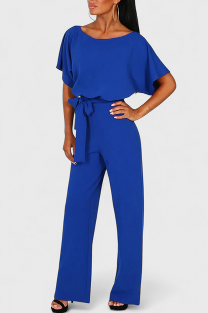 Evie™ - Wide-Cut Fluid Jumpsuit with Elegant Silhouette