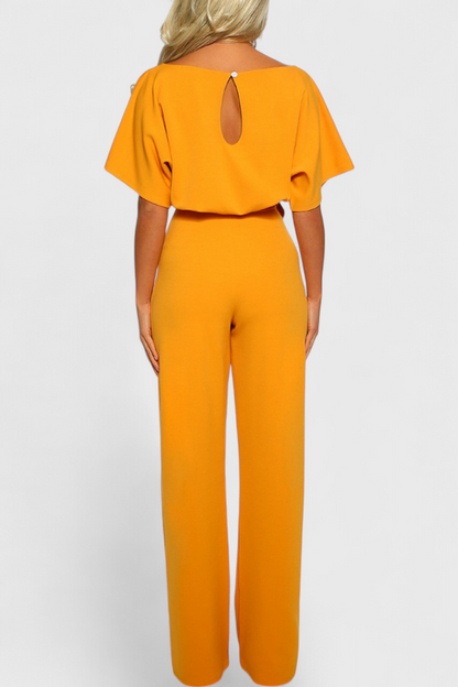 Evie™ - Wide-Cut Fluid Jumpsuit with Elegant Silhouette
