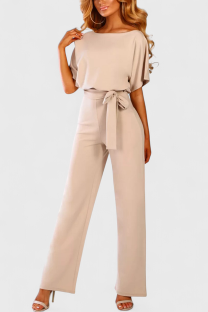 Evie™ - Wide-Cut Fluid Jumpsuit with Elegant Silhouette