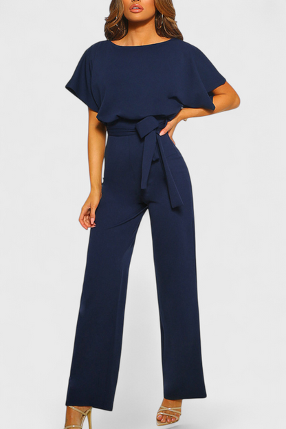 Evie™ - Wide-Cut Fluid Jumpsuit with Elegant Silhouette