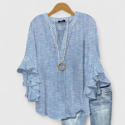 Isabella™ | Ruffle Sleeve Blouse