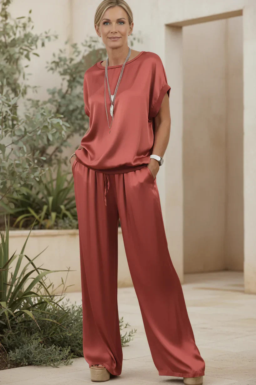 ELARA – SATIN GLOW CO-ORD