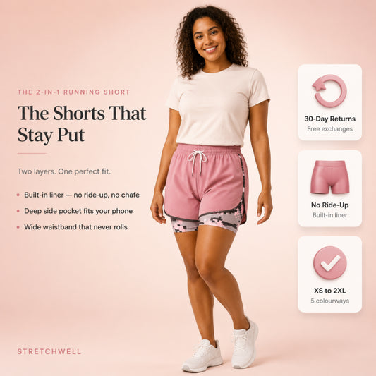 StretchWell | 2-in-1 Shorts
