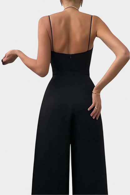 Romily™ - Sleeveless Jumpsuit with Tailored Waist and Flowy Legs