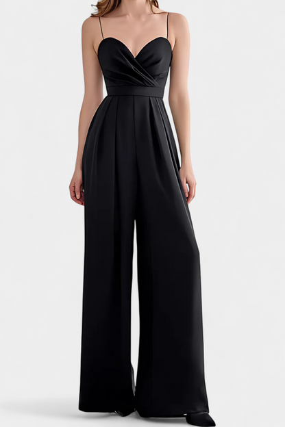 Romily™ - Sleeveless Jumpsuit with Tailored Waist and Flowy Legs