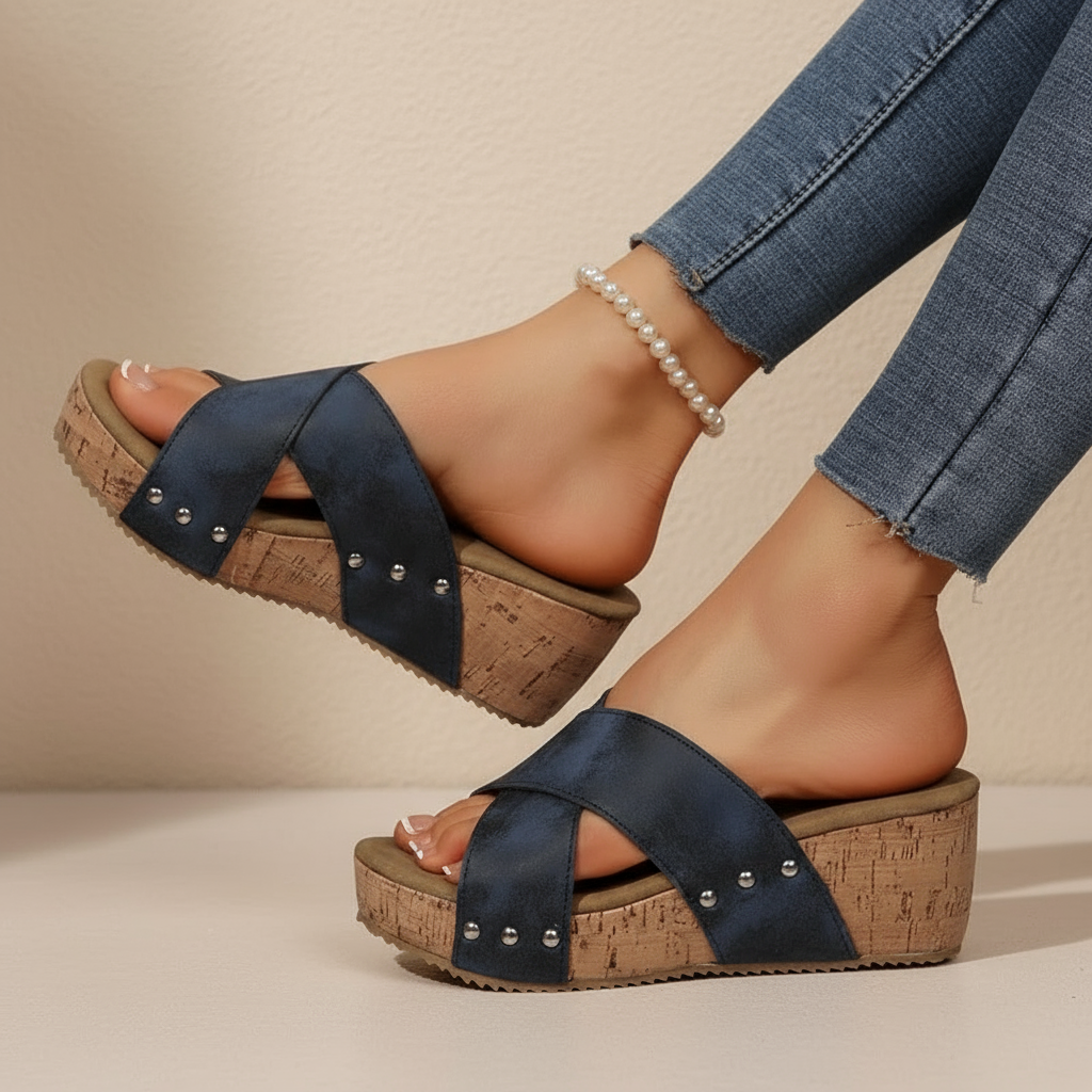 Oakley™ – Boho Wedge Sandals