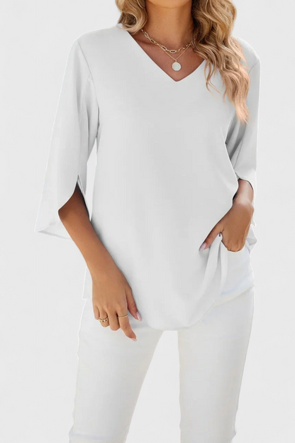 Tabitha Lightweight Flared Blouse for Ultimate Comfort
