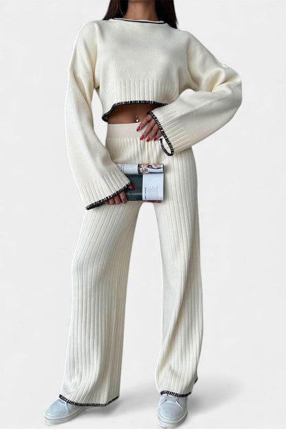 Iléna™ - Two-Piece Minimalist Knit Set
