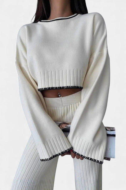 Iléna™ - Two-Piece Minimalist Knit Set
