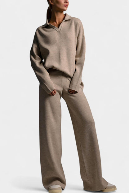 Clairette™ - Two-Piece Soft and Elegant Knit Set