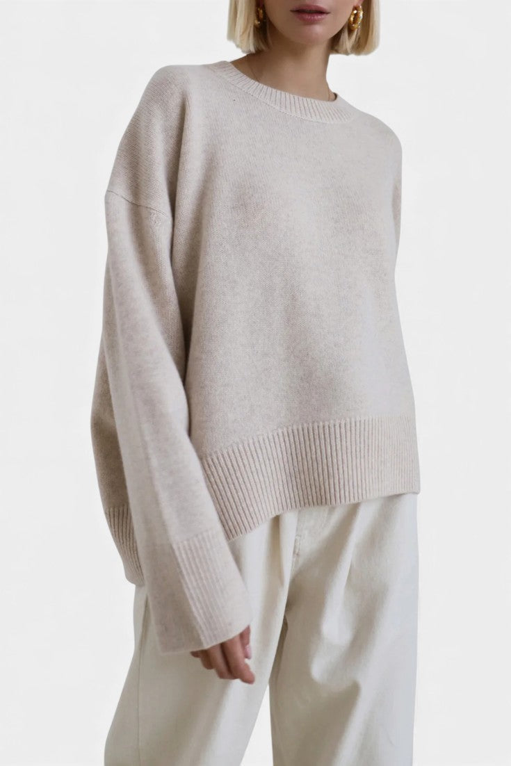 Néliane Soft Knit Oversized Candyfloss Sweater