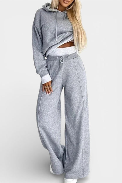 Tiziana™ - Oversized Comfort Hoodie and High-Waisted Pants Set