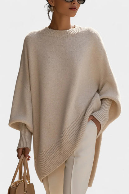 Ernesta Oversized Poncho: A Touch of Natural Elegance