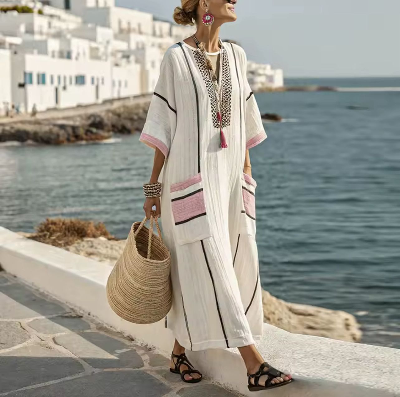 Ellie™ | Breezy Long Dress for Effortless Summer Style