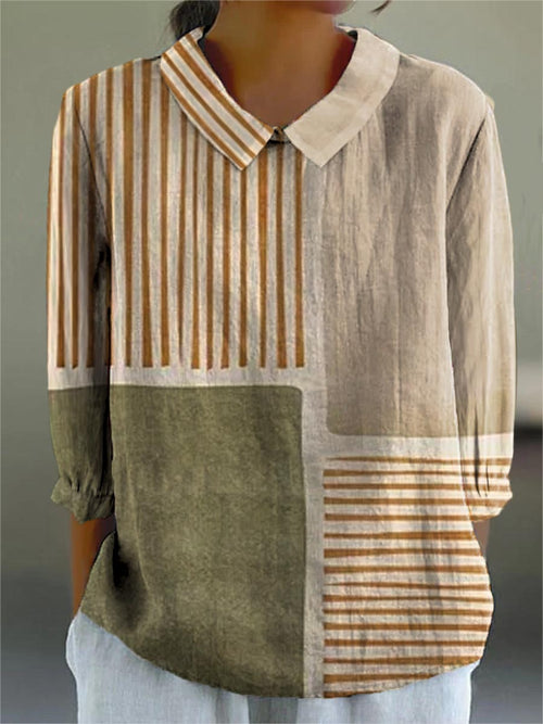 Ivy Pleated Sleeve Blouse