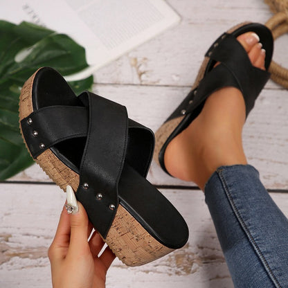 Oakley™ – Boho Wedge Sandals