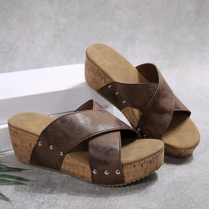 Oakley™ – Boho Wedge Sandals