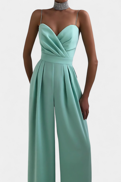 Romily™ - Sleeveless Jumpsuit with Tailored Waist and Flowy Legs